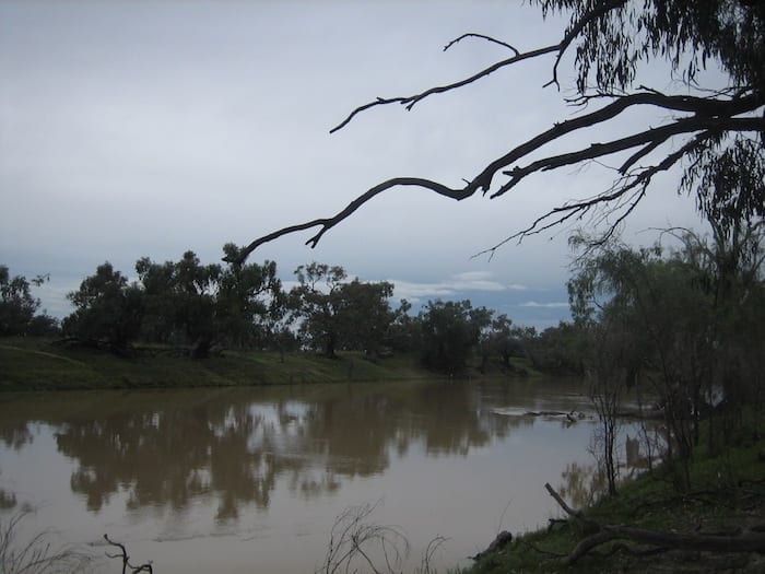 Darling River at Kidman's Camp, Bourke.