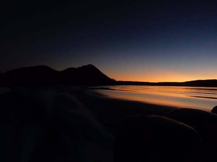 Sunset over Lake Argyle. Lake Argyle Images.