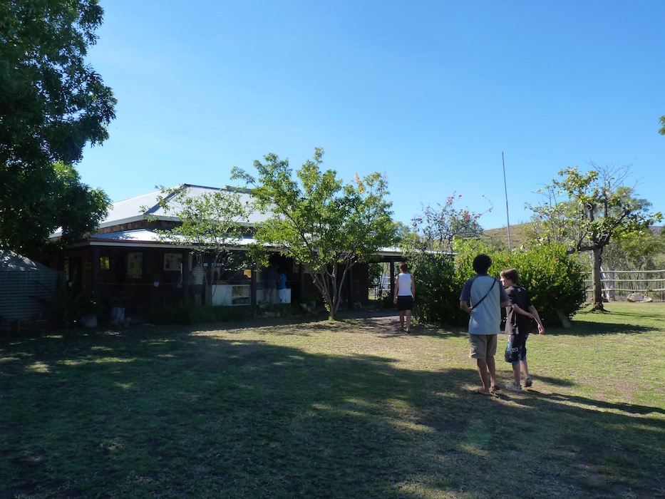 Argyle Downs homestead near Lake Argyle.