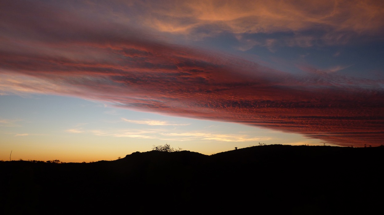 Sunrise, Lake Argyle.