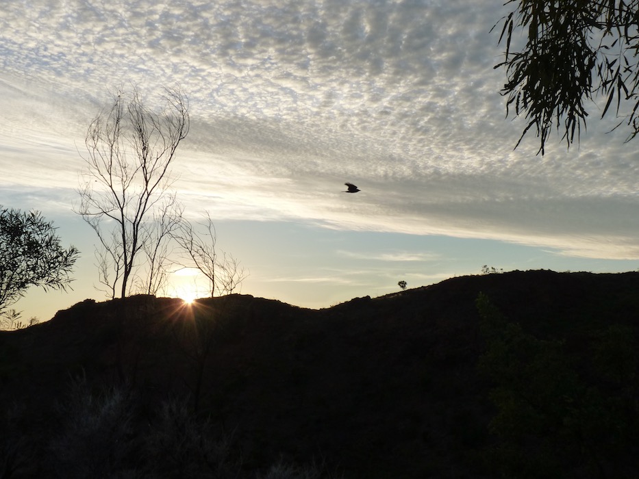 Sunrise, Lake Argyle.