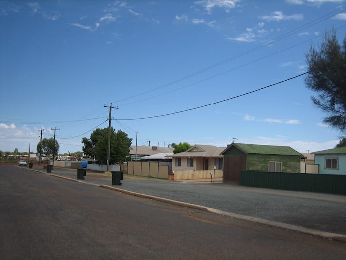 The street where my grandmother was born, Kalgoorlie-Boulder.