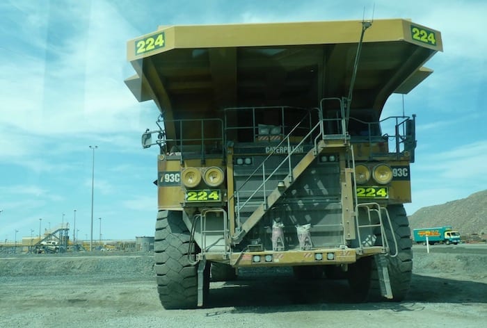 Dump truck. Kalgoorlie Super Pit.