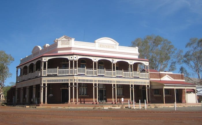 The State Hotel at Gwalia. Golden Quest Discovery Trail.