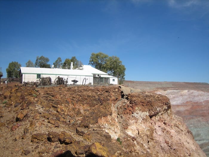 The mine manager's house that Herbert Hoover lived in at Gwalia. Golden Quest Discovery Trail.