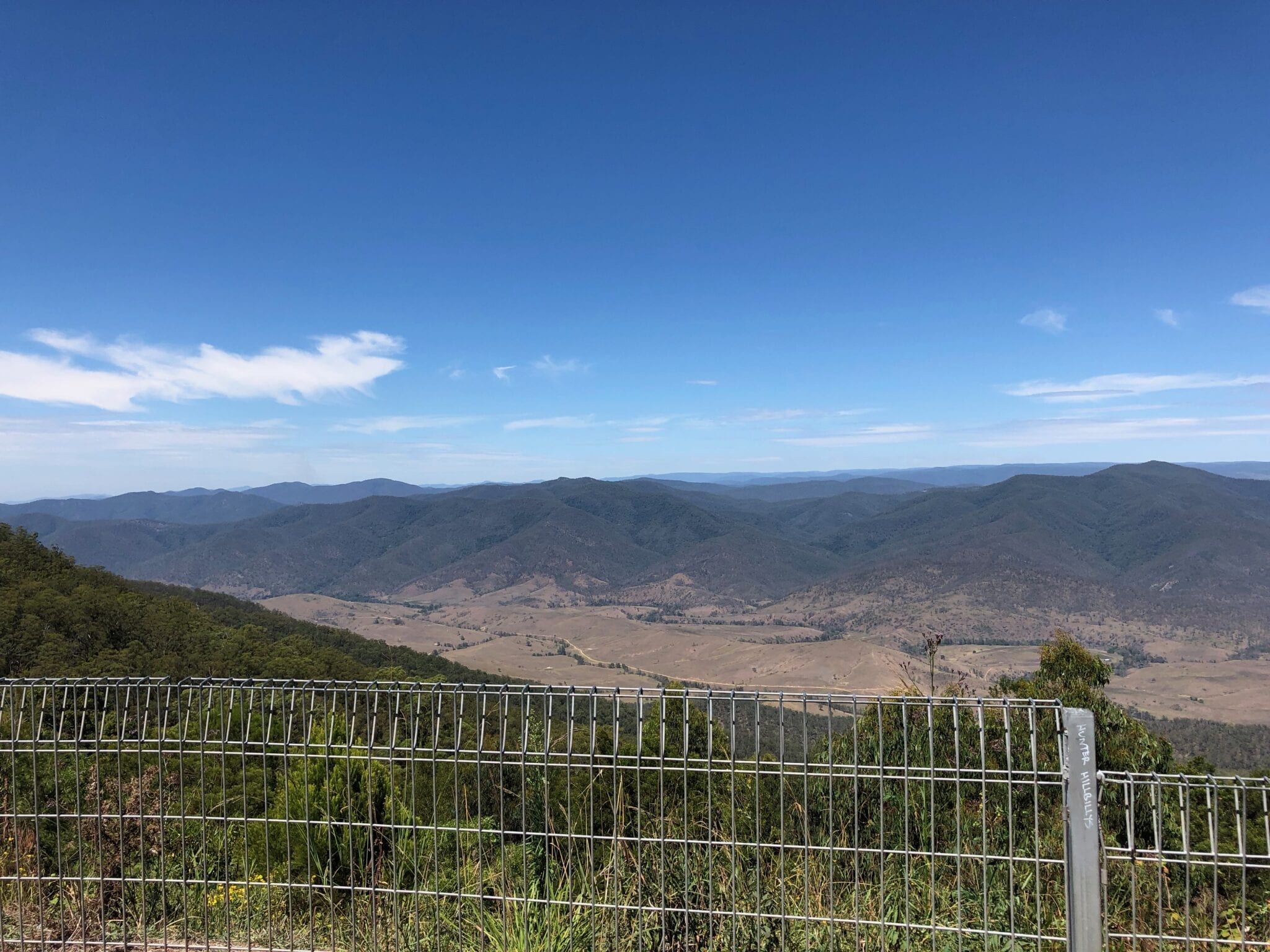 Carson's Memorial Lookout, en route to Walcha