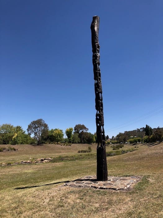 Sculpture, Open Air Gallery, Walcha.