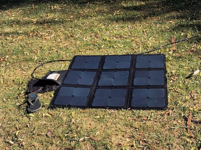 REDARC 115W SunPower Cell solar blanket.