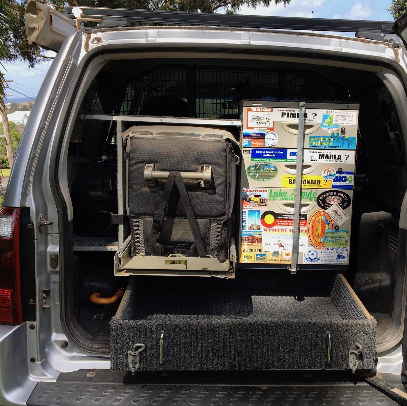 For longevity, make sure your car fridge is securely tied down, protected from the elements, protected from damage and allowed to breathe.