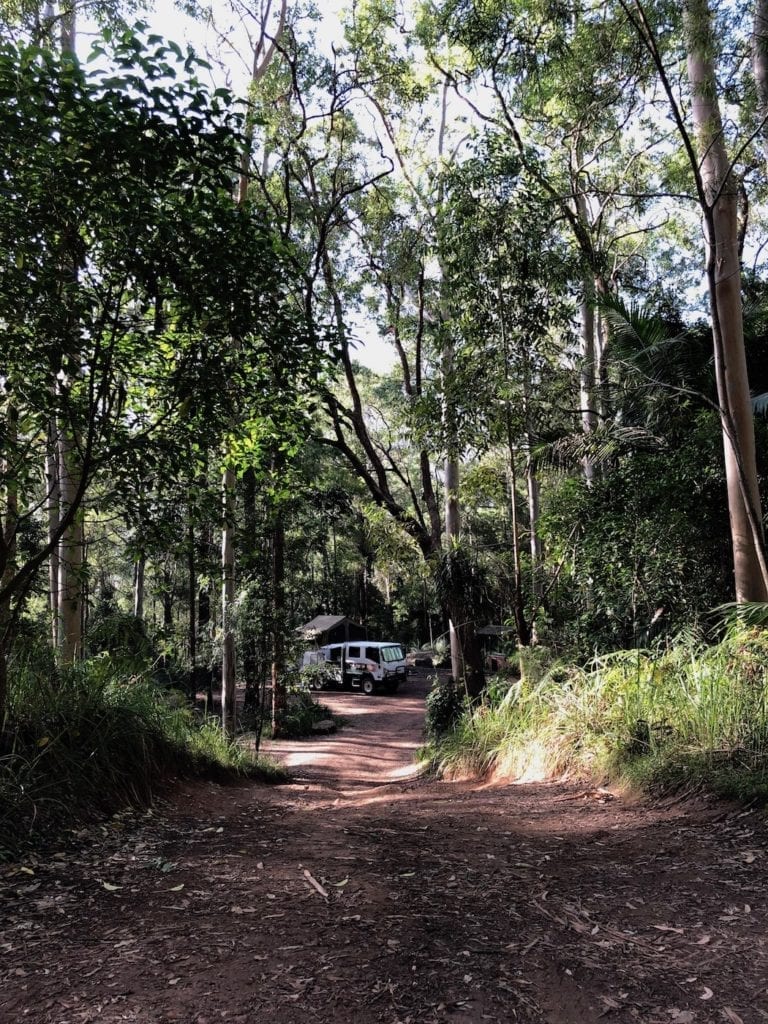 Gap Creek Campground, Watagans National Park.