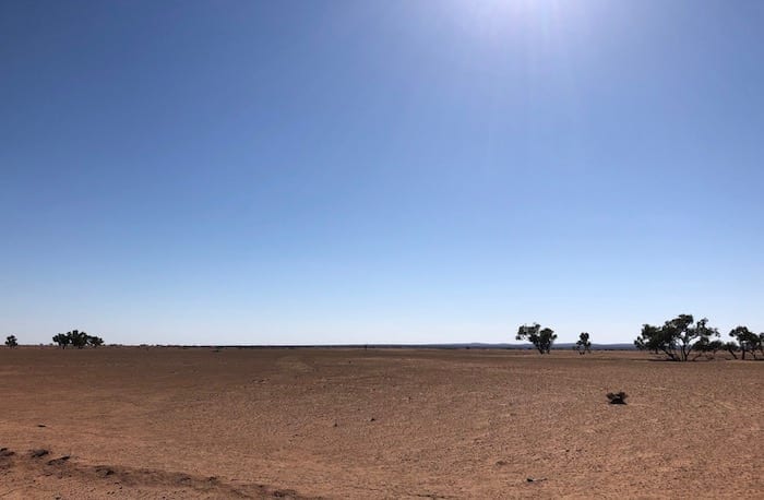 Darling River Run road conditions from Barrier Highway to Louth.