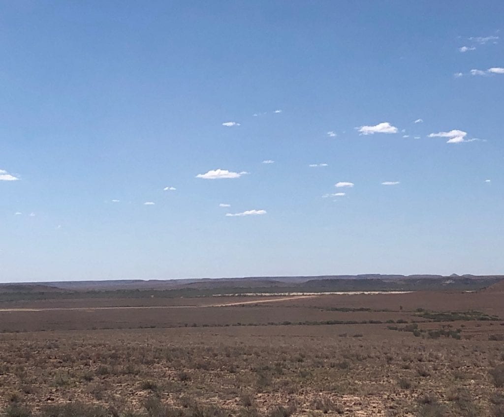 Harsh country near Innamincka. Cooper Creek.