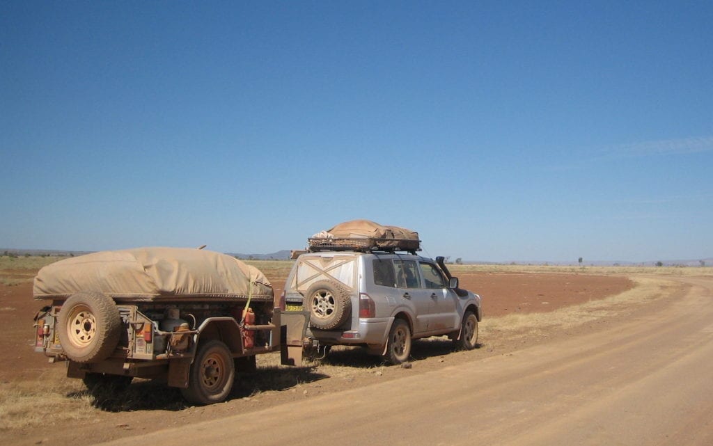 Off road camper trailers are losing ground to the off road caravan.