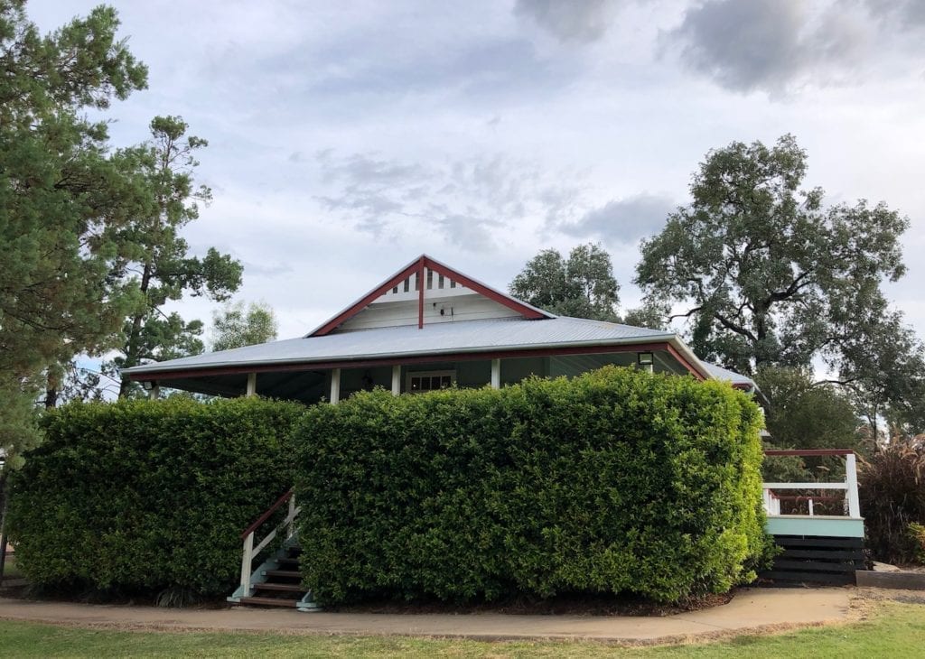 Once the Courthouse, now a Heritage Centre. Cracow QLD.