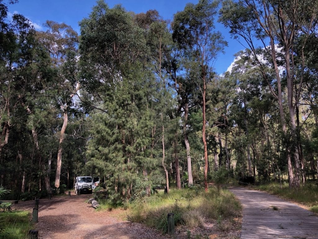 Munall campground at Blackdown Tableland National Park.