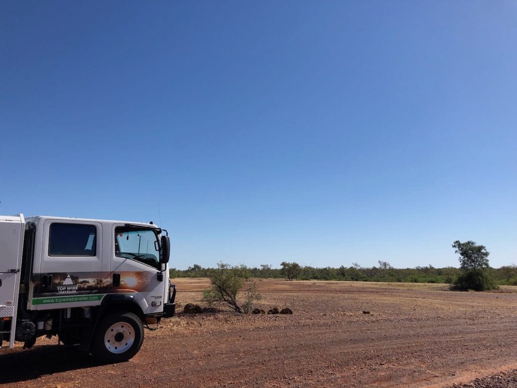 Nothing remains of Collingwood, near the Diamantina River.