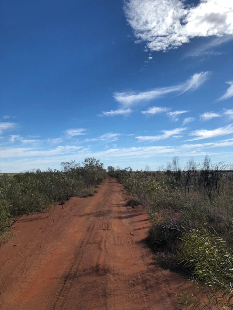 Back track to Lake Stretch (Nyarna or Stretch Lagoon).