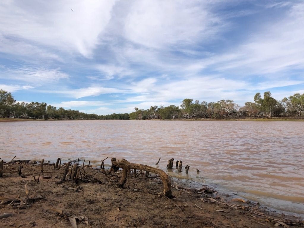 Lake Stretch (Nyarna or Stretch Lagoon).