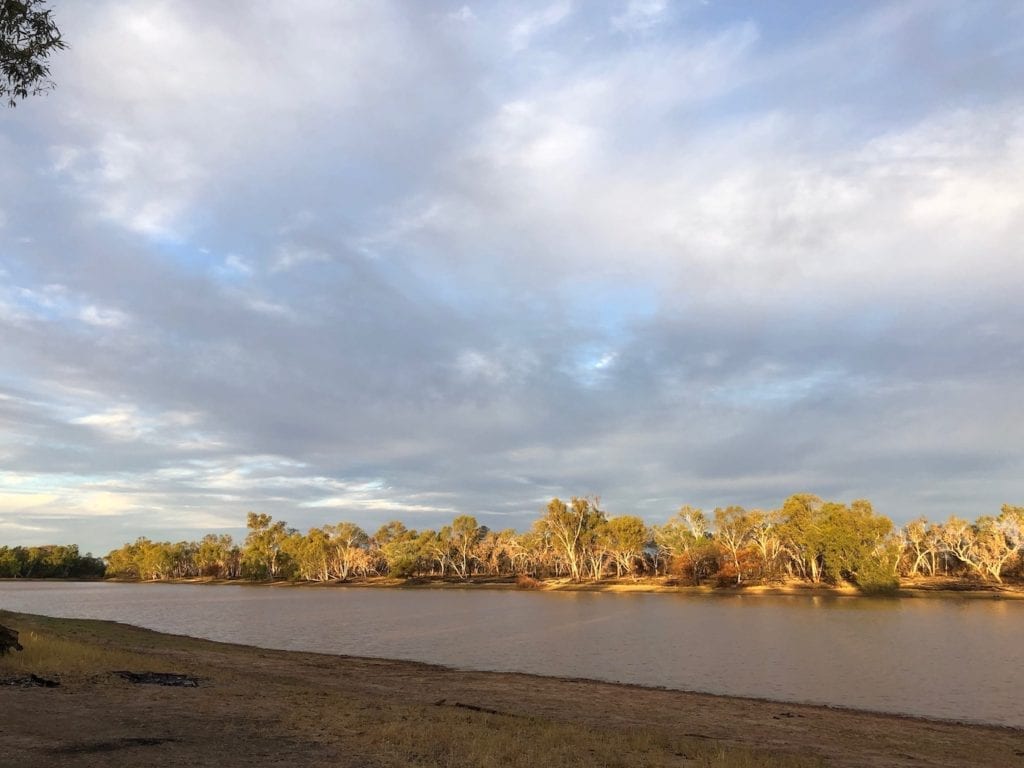 Late afternoon at Lake Stretch (Nyarna or Stretch Lagoon).