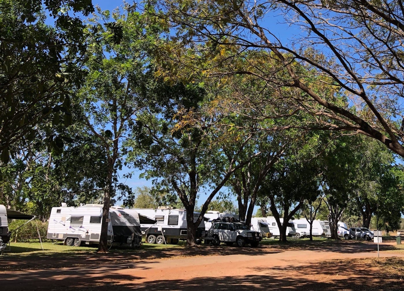 They're taking over the world! Off road caravan.