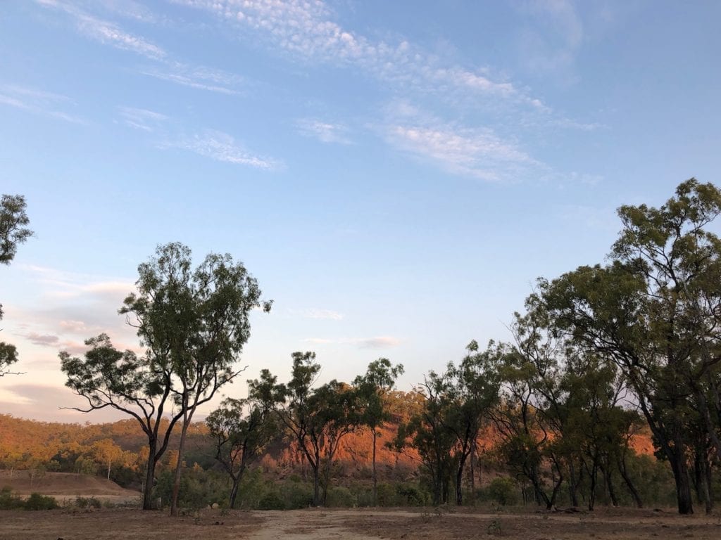 Camping near Palmer River, Palmer River Goldfields.