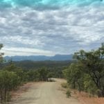 Wild roads around Palmer River Goldfields.