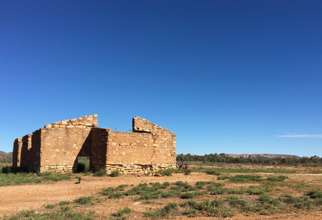 Old Ambalindum Homestead on Binns Track.