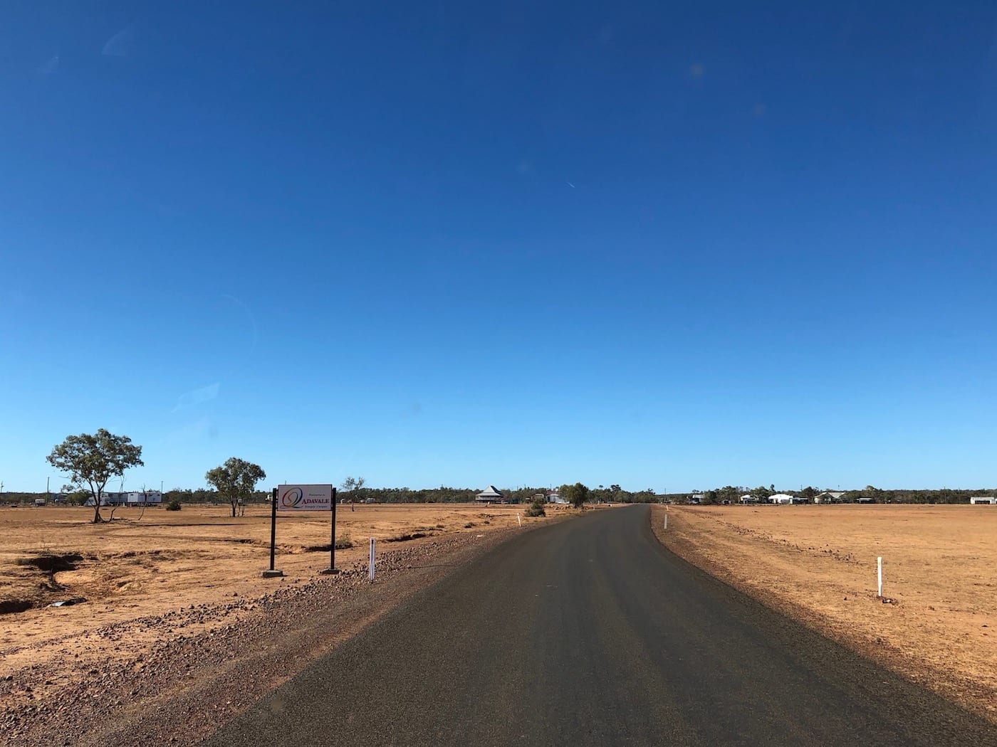 Approaching Adavale from Blackall.