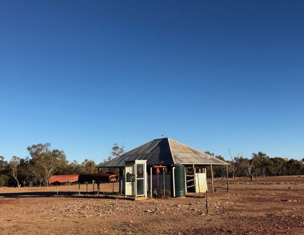 The Adavale outdoor museum.