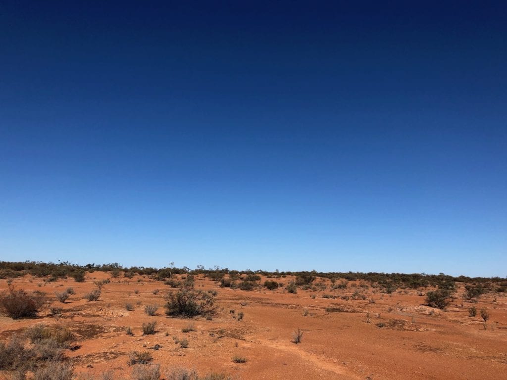 A harsh barren landscape, Hell Hole Gorge National Park.