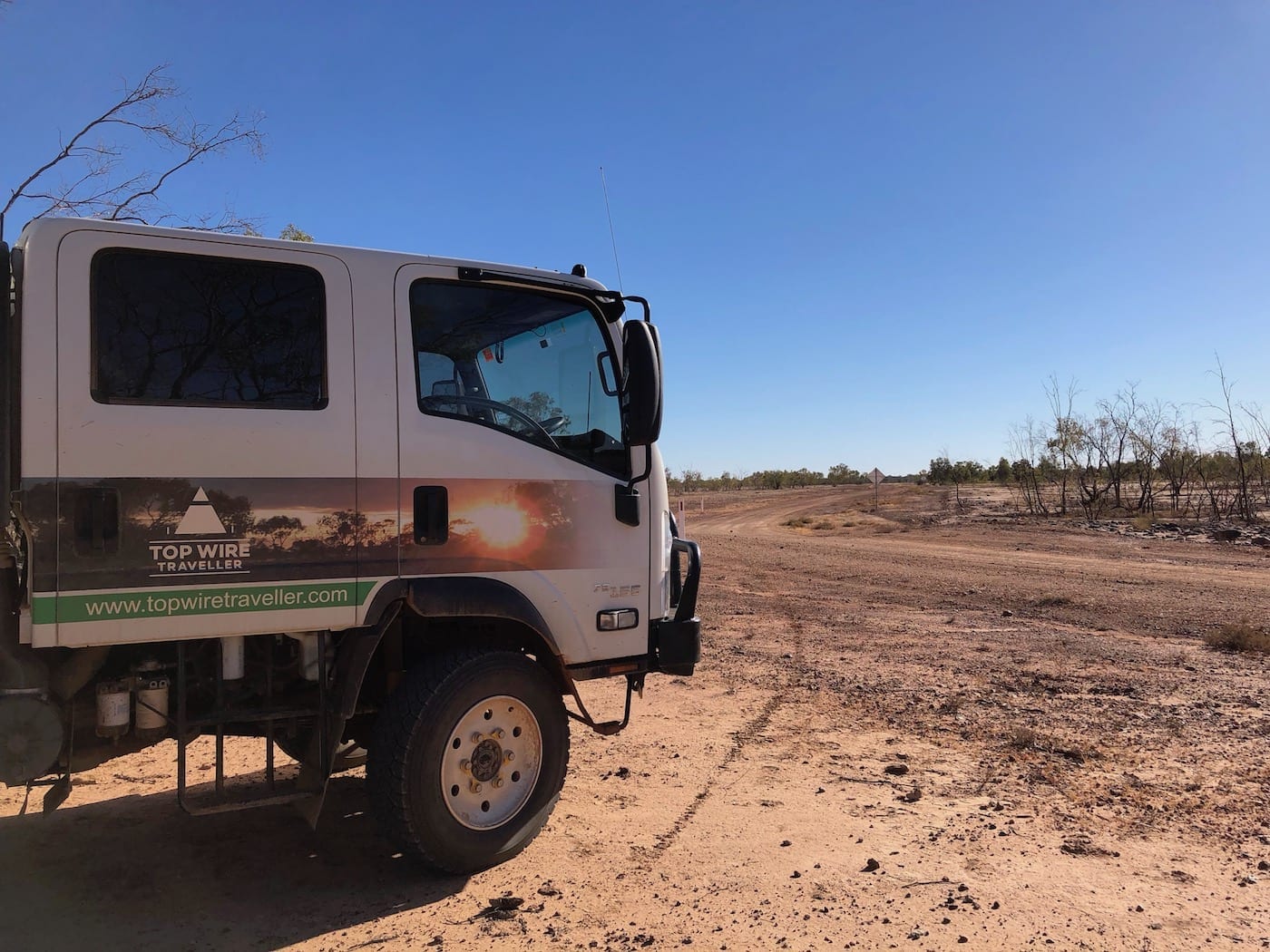 Toyo tyres on our Isuzu NPS 75-155.