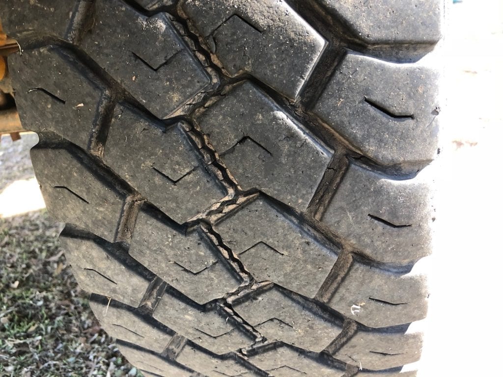 Left front tyre wear. Toyo Tyres Review.