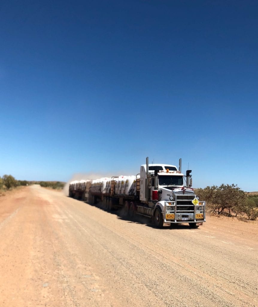 Moving off the road for road trains is basic road safety commonsense.