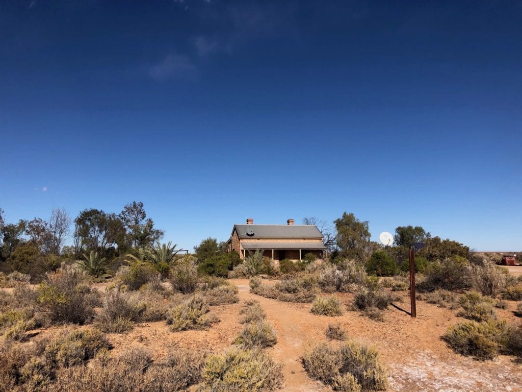 The Stationmaster's residence is now a private home.