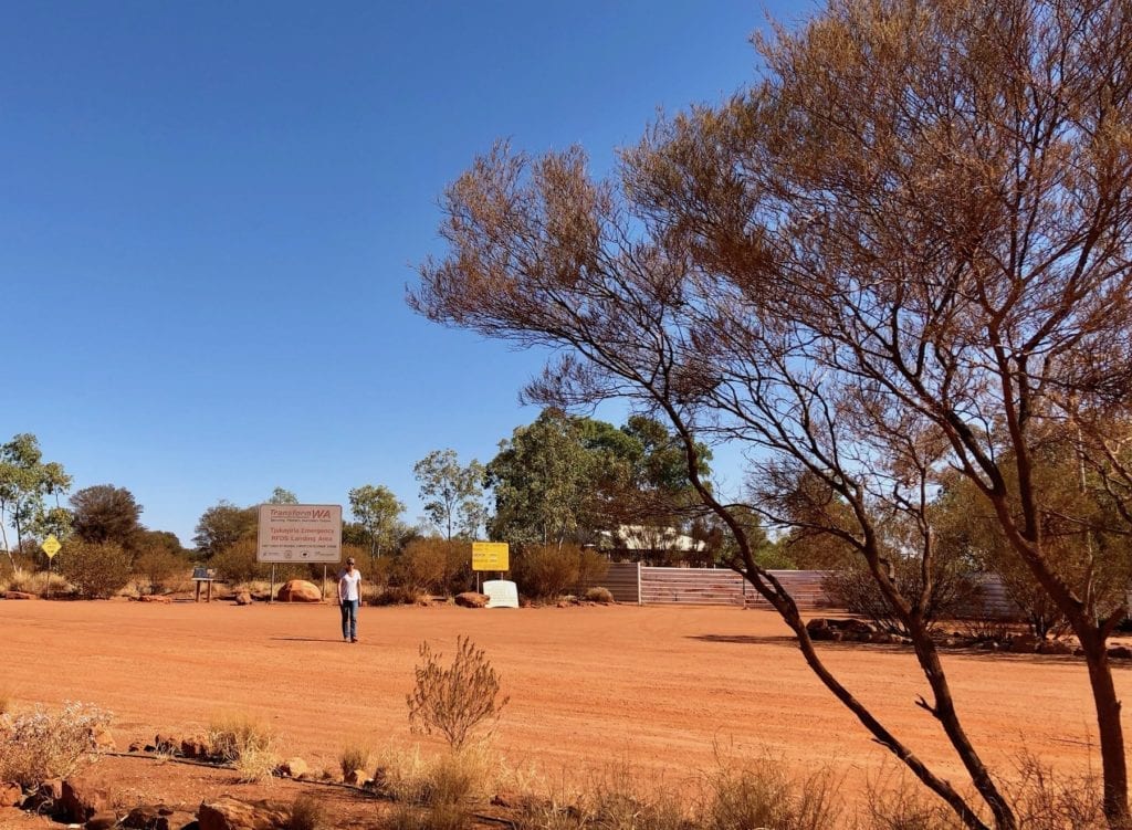 Tjukayirla campground. Great Central Road Camping.