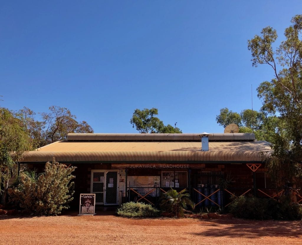 Tjukayirla Roadhouse, Great Central Road.