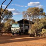 Our campsite at Yarla-Kutjarra campground. Great Central Road Camping.