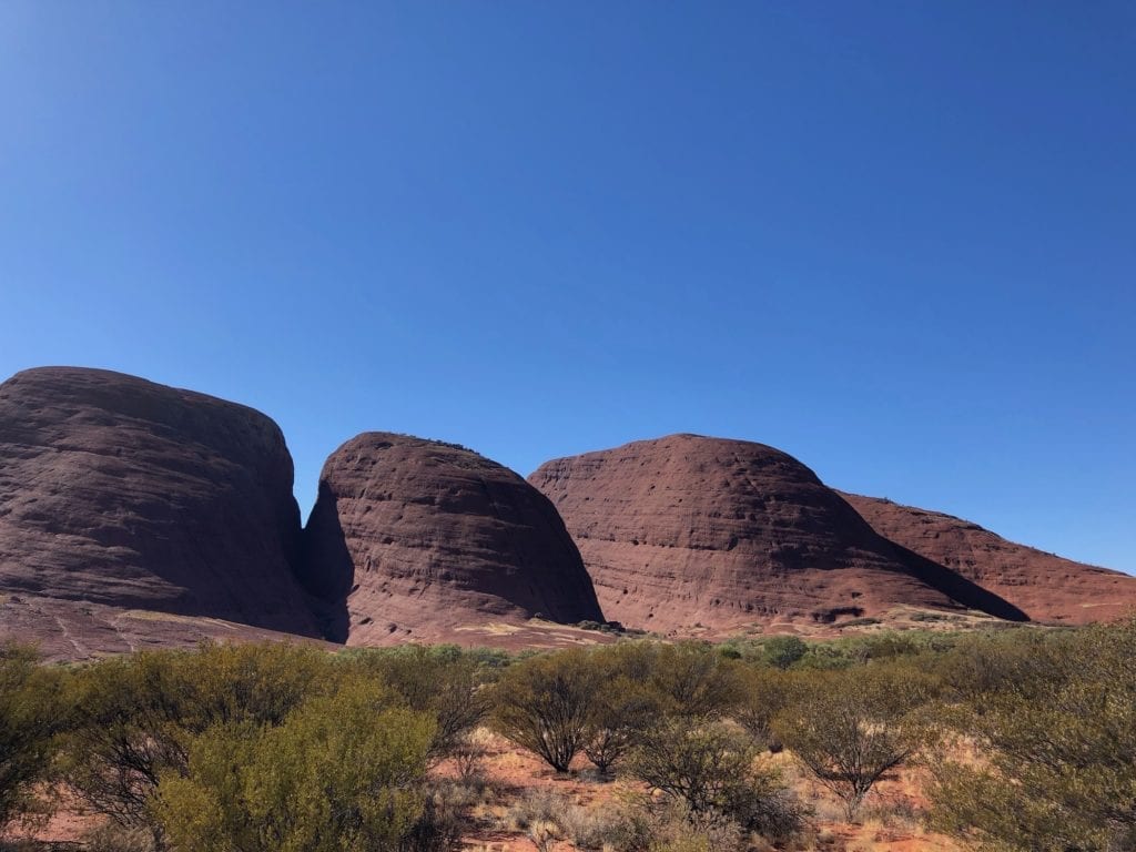 The domes of Kata Tjuta.