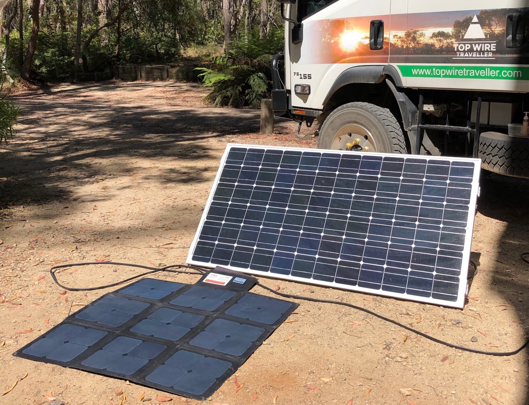 How to connect two solar panels into one battery system.