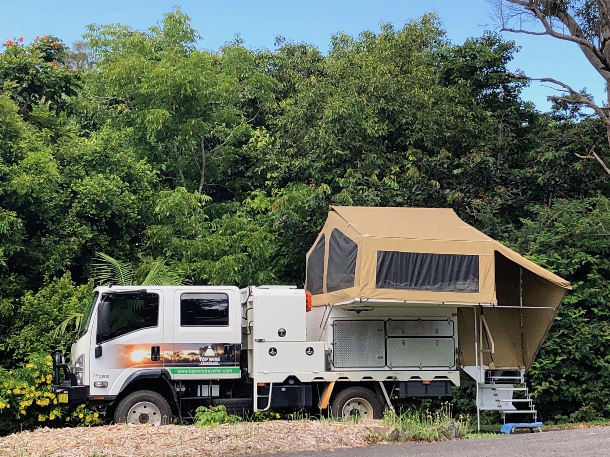 Our Wedgetail Camper video gives you a look inside and around our slide-on camper.