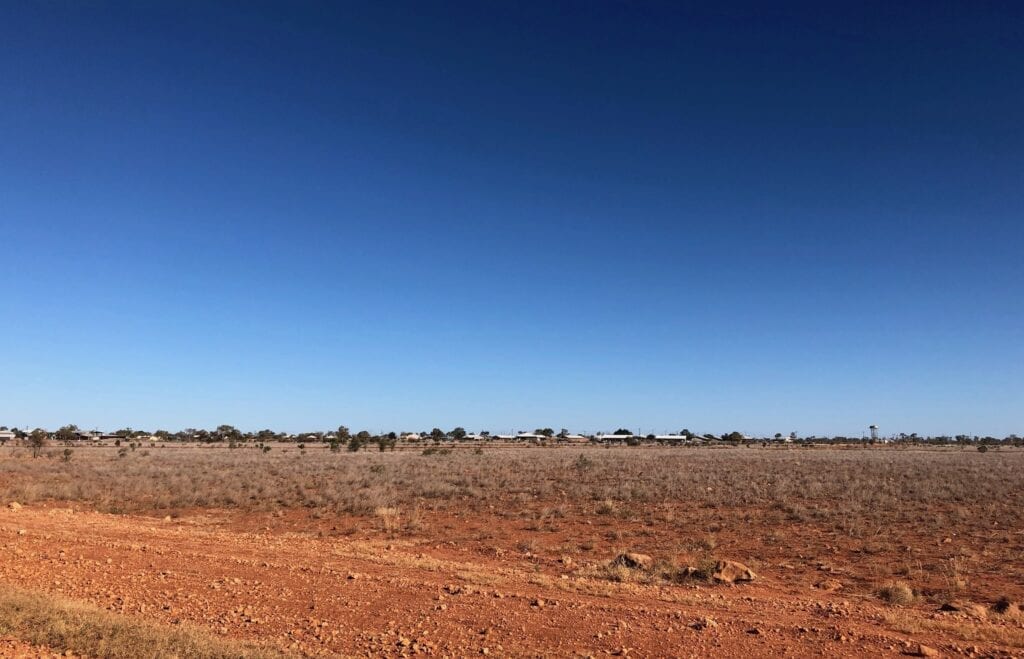 The community of Alpurrurulam on the Sandover Highway.