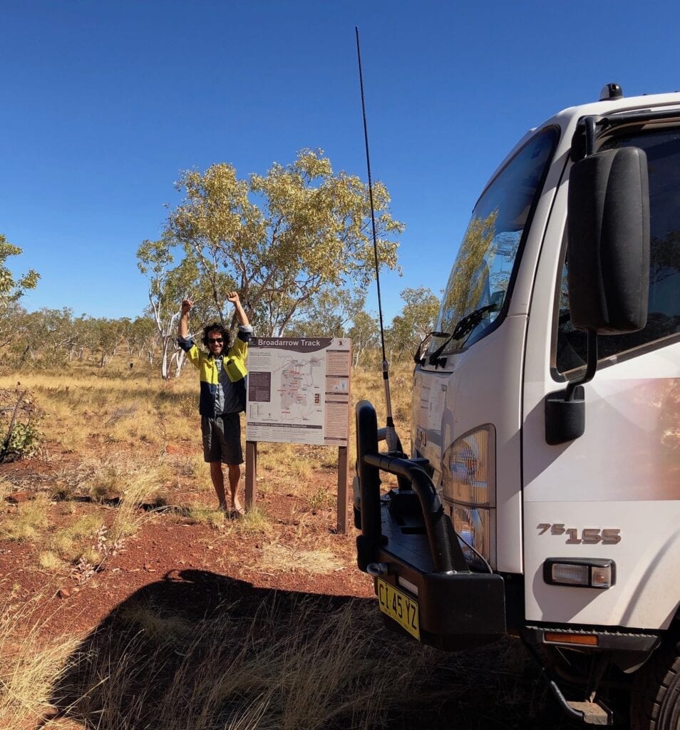 After 200km of hard driving, we finally made it to the eastern end of the Broadarrow Track. Judbarra / Gregory National Park.