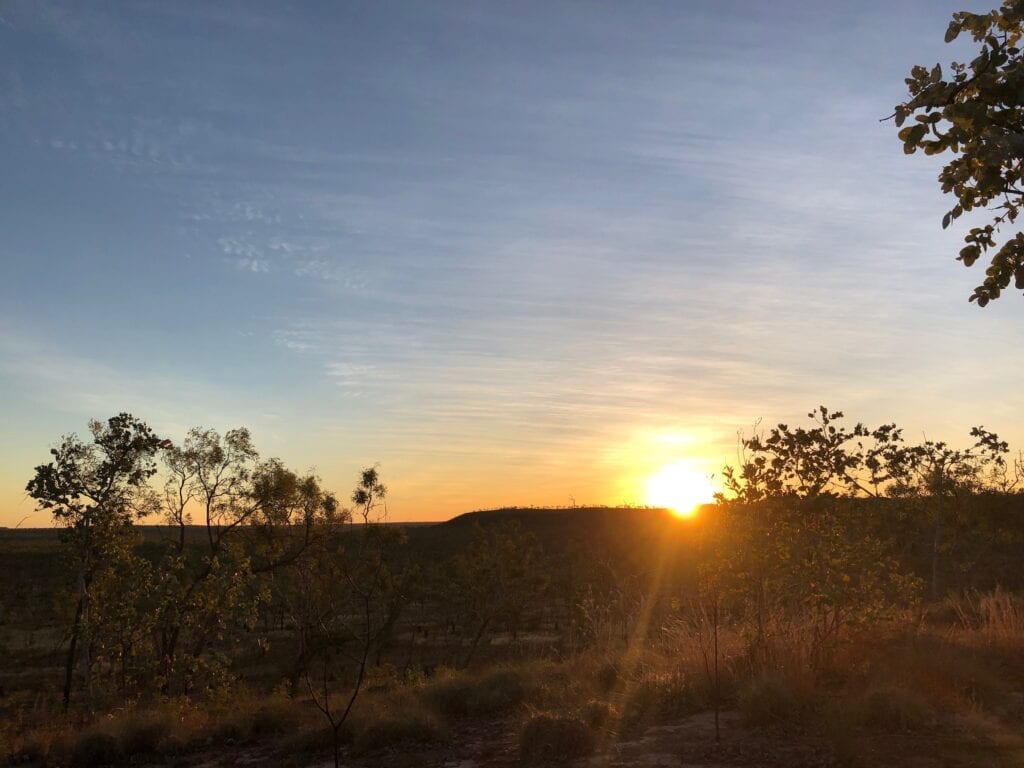 Sunset in Judbarra / Grgeory National Park.