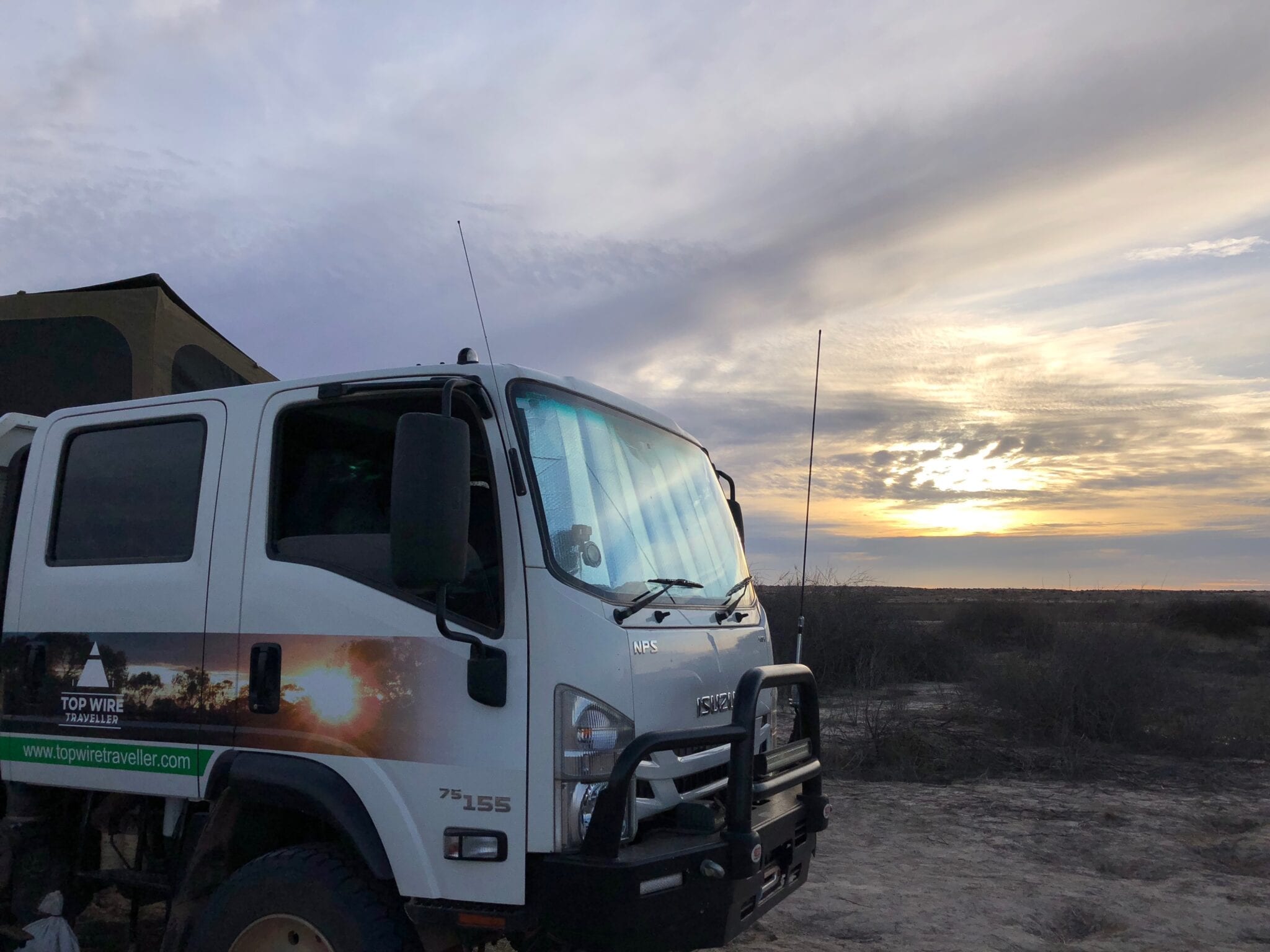 Sunset at Walkers Crossing.