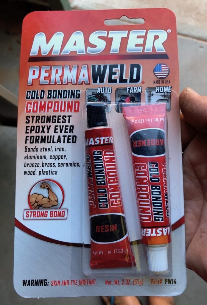 Preparing for the worst. Carry a product like Permaweld to do emergency repairs on fuel tanks and the like.