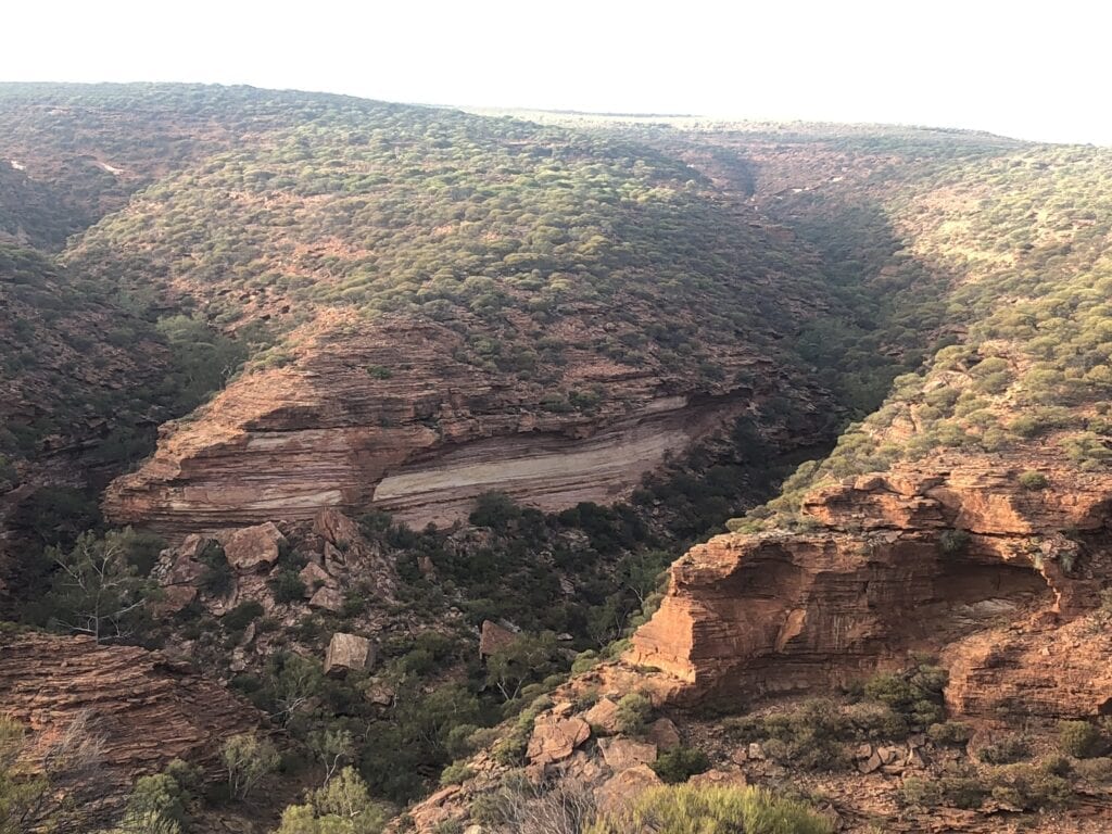 Kalbarri Gorge from the Loop Walk. Kalbarri National Park, Western Australia.