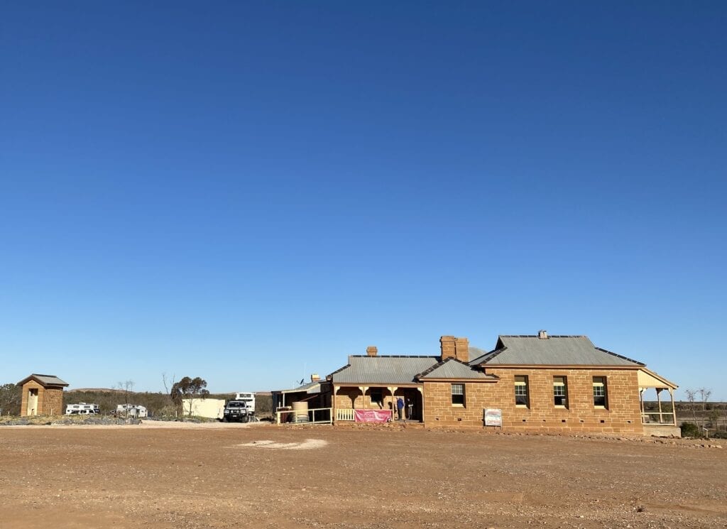 The old Courthouse at Milparinka, NSW