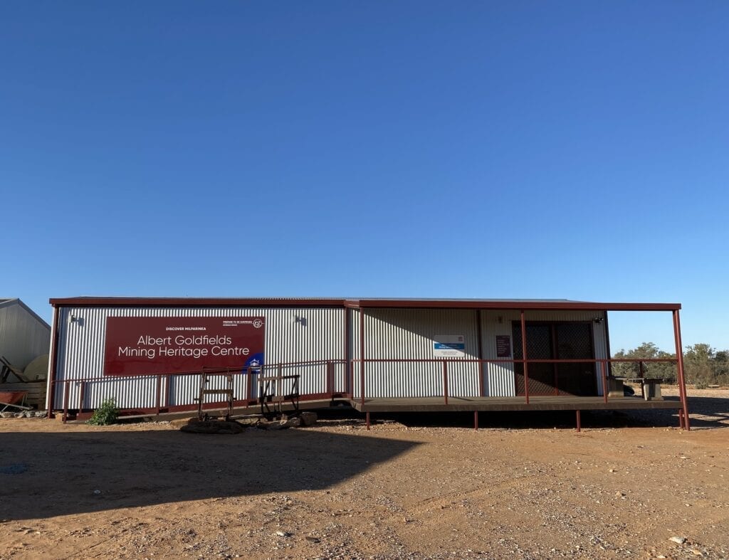 The Albert Goldfields Mining Heritage Centre at Milparinka, NSW