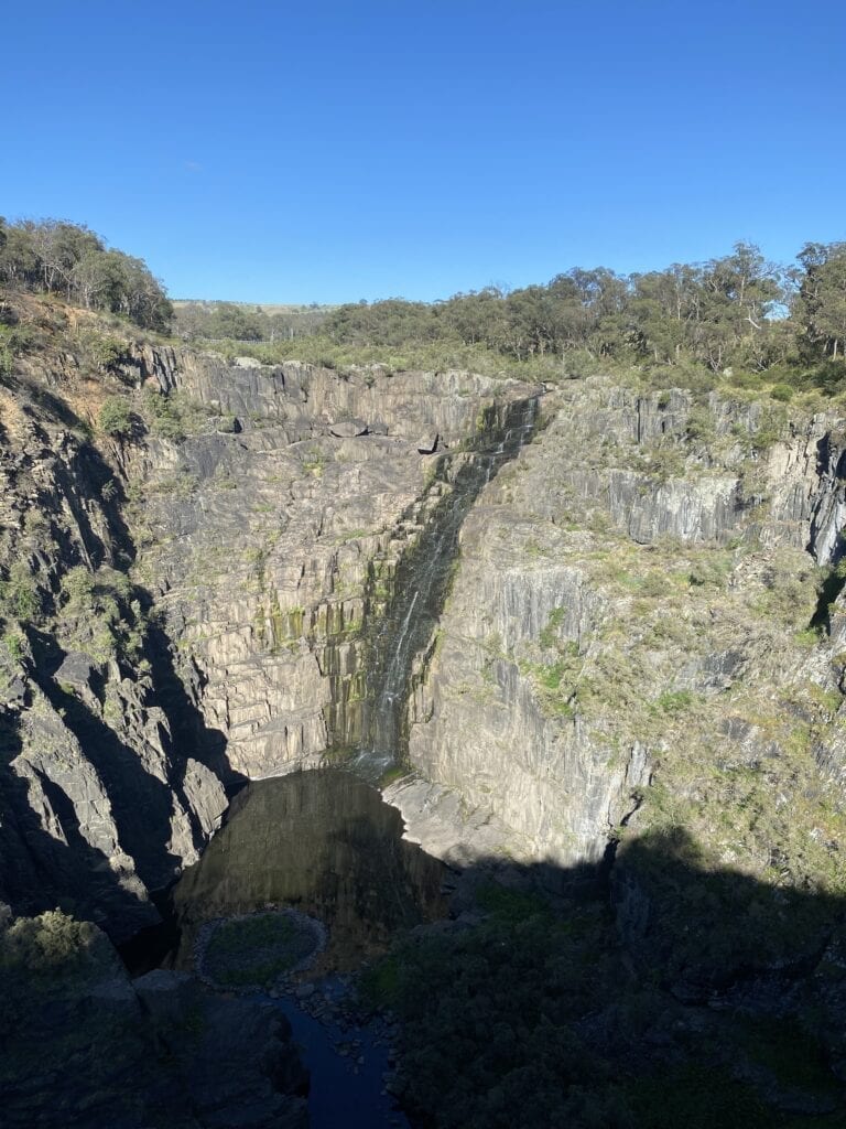 Apsley Falls at Oxley Wild Rivers National Park NSW.