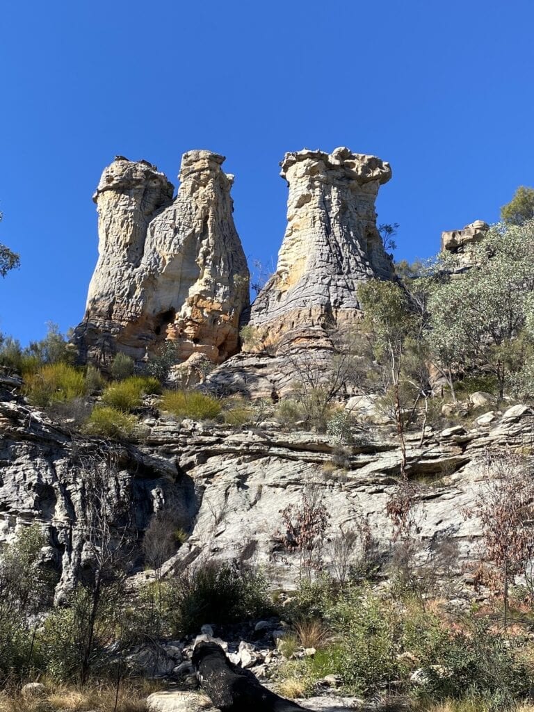 The Chimneys,Mount Moffatt, Carnarvon Gorge National Park, QLD.